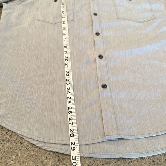 FUNDAMENTAL COAST Short Sleeve Button Front Shirt - Picture 10 of 10